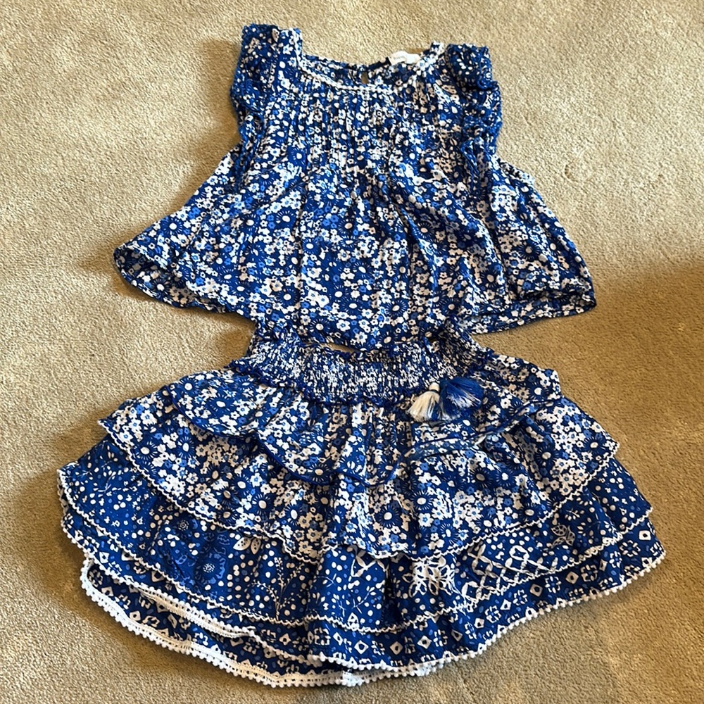 Blue Poupette St Barth Set